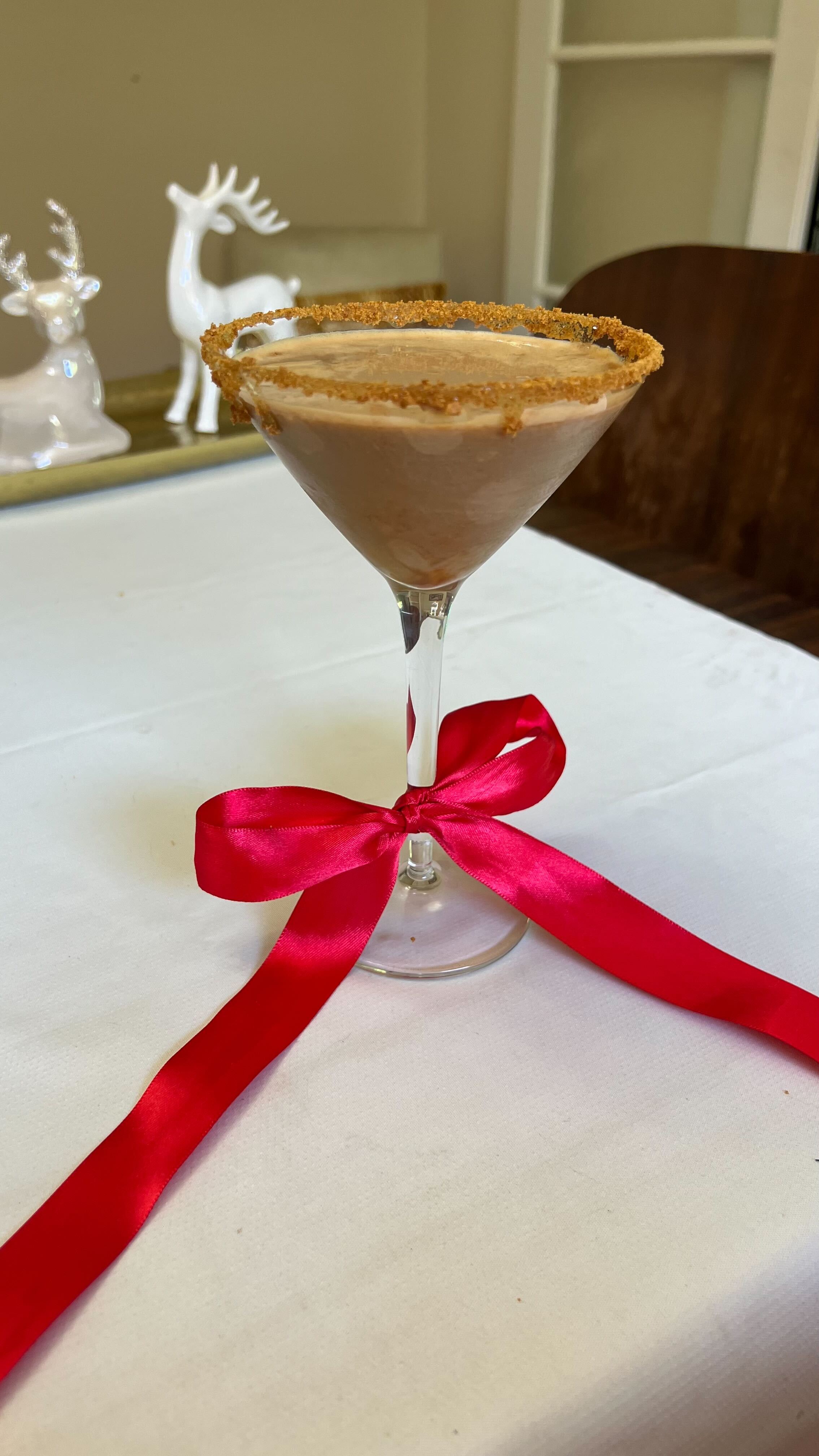 Ginger Bread Tiramisu Espresso Martini