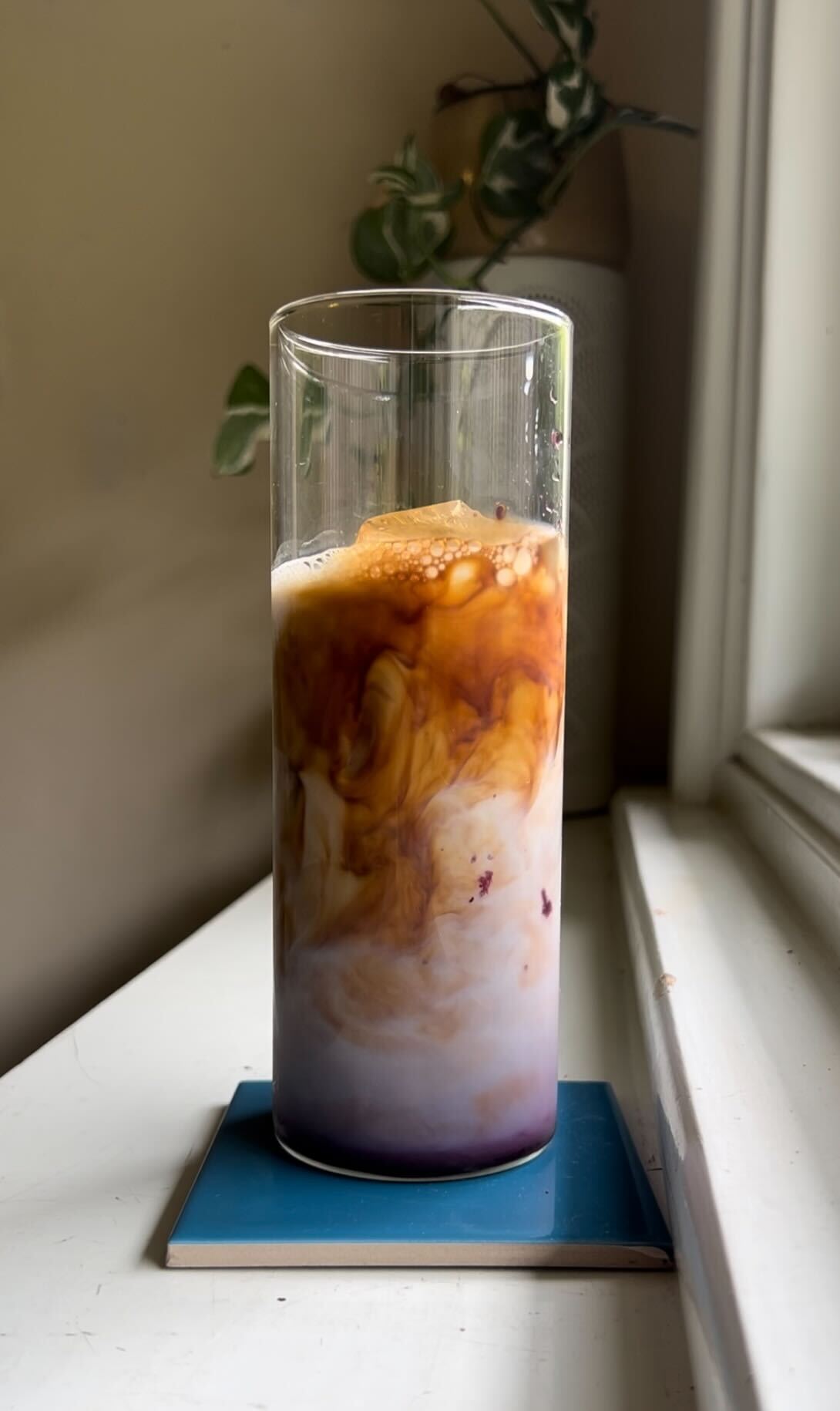 Blueberry Iced Latte Recipe