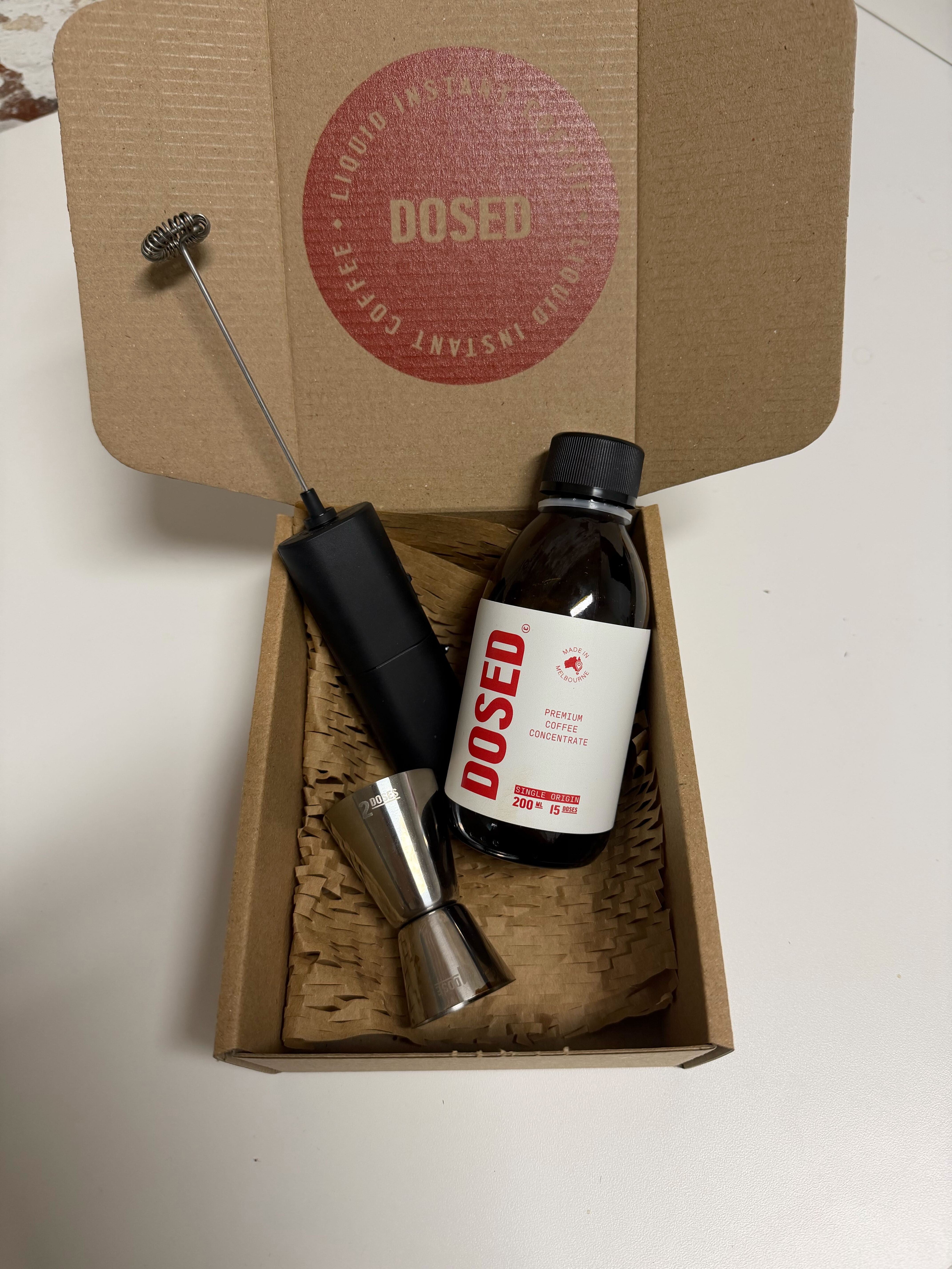 Dosed Latte Kit with Coffee - Original Bean Flavour