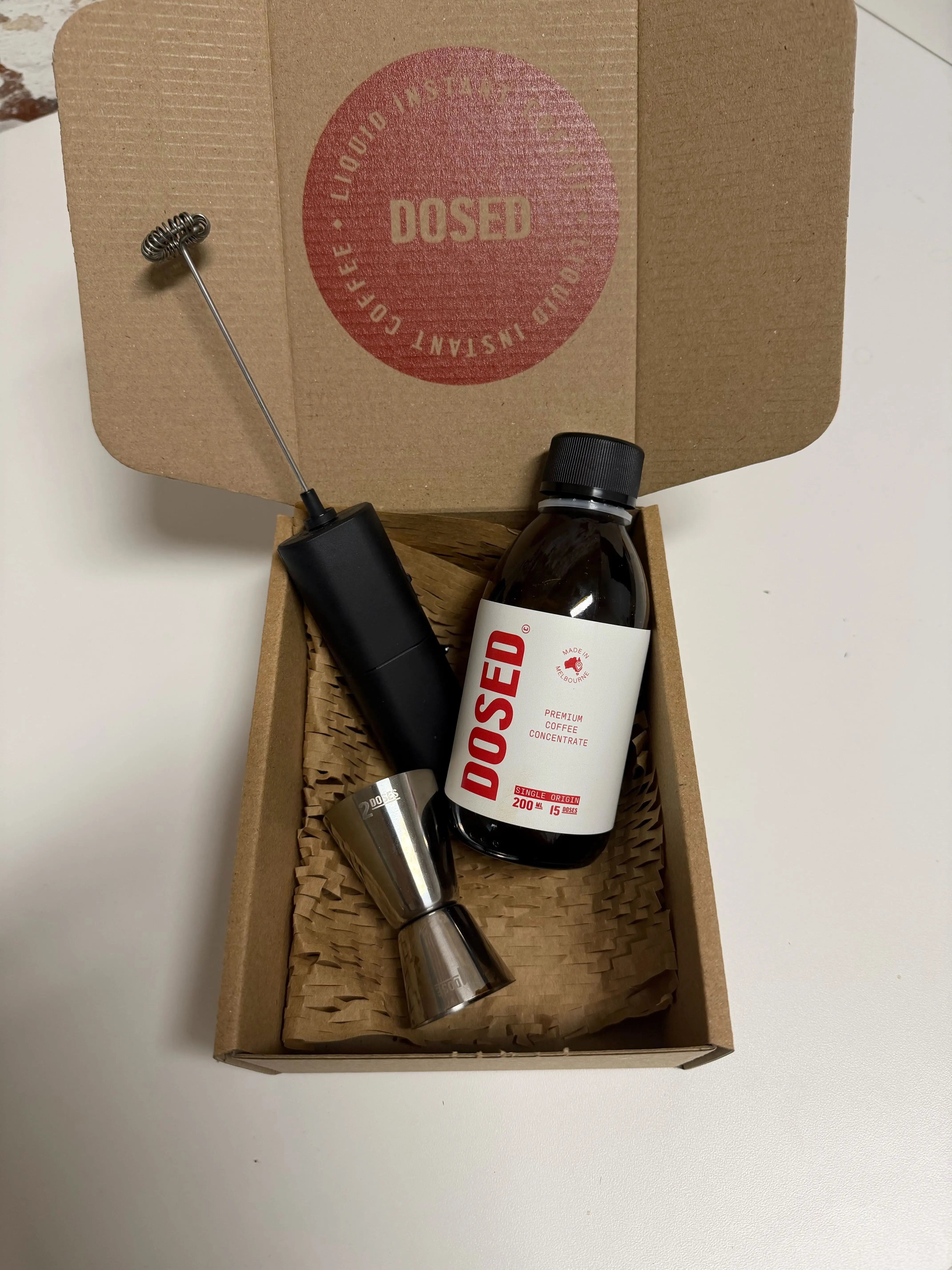 Dosed Latte Kit with Coffee - Original Bean Flavour