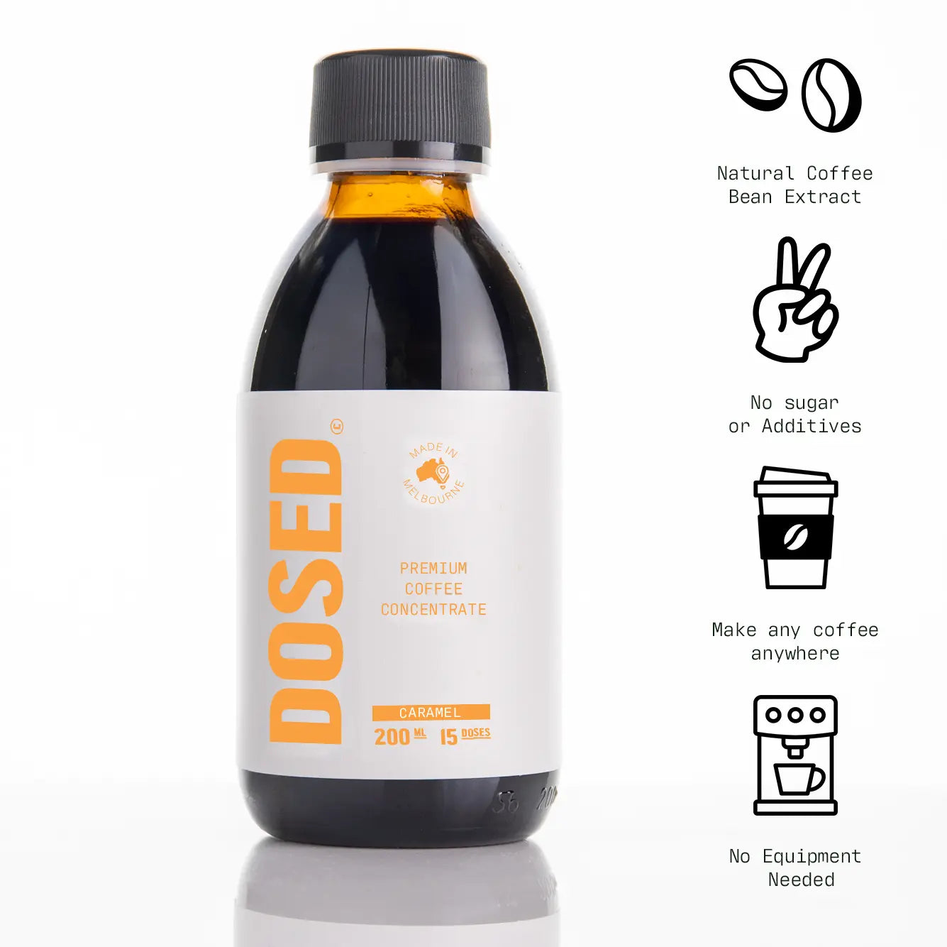 Caramel Liquid Instant Coffee (11% OFF) Dosed