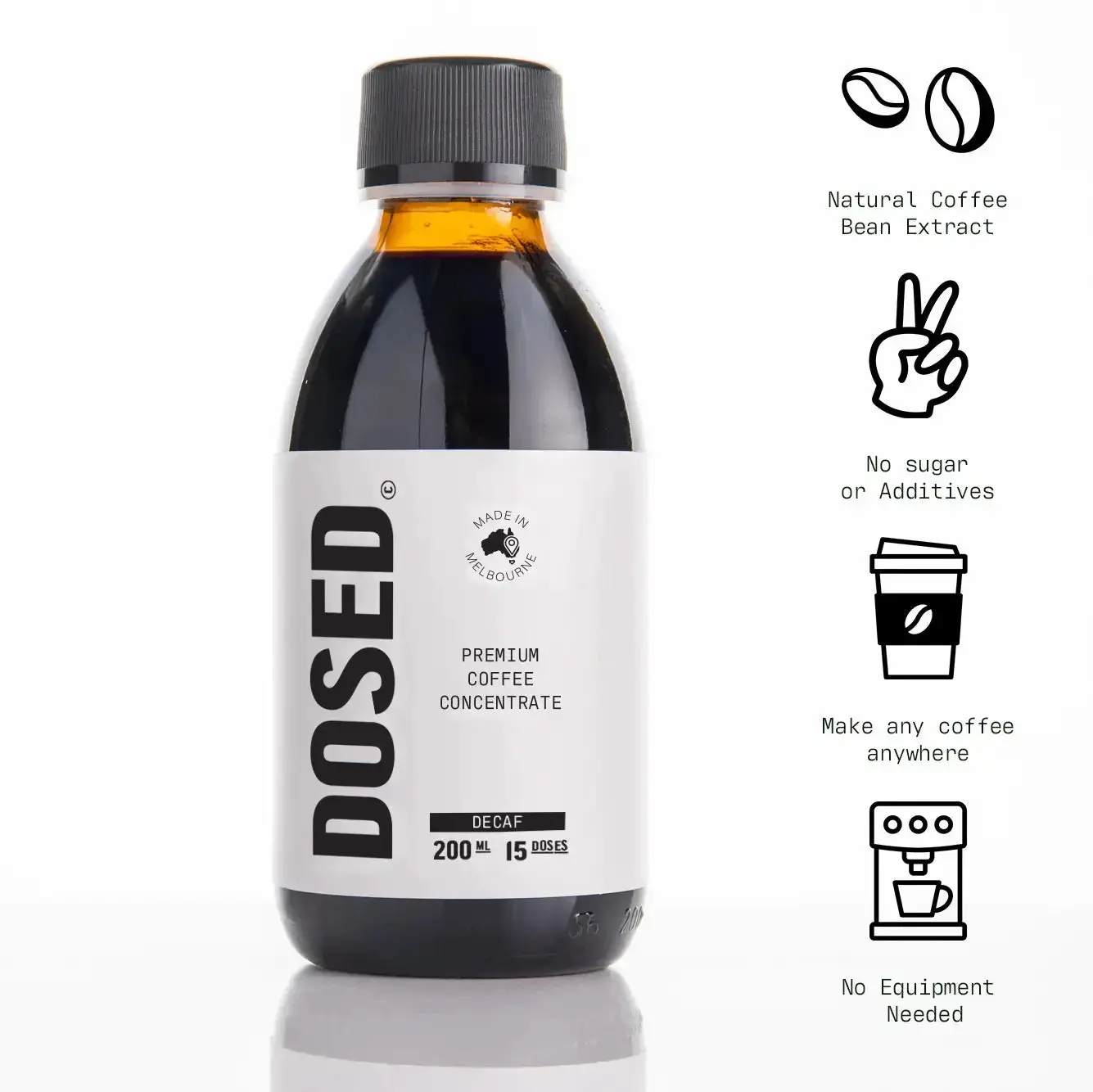Premium Coffee Concentrate Dosed