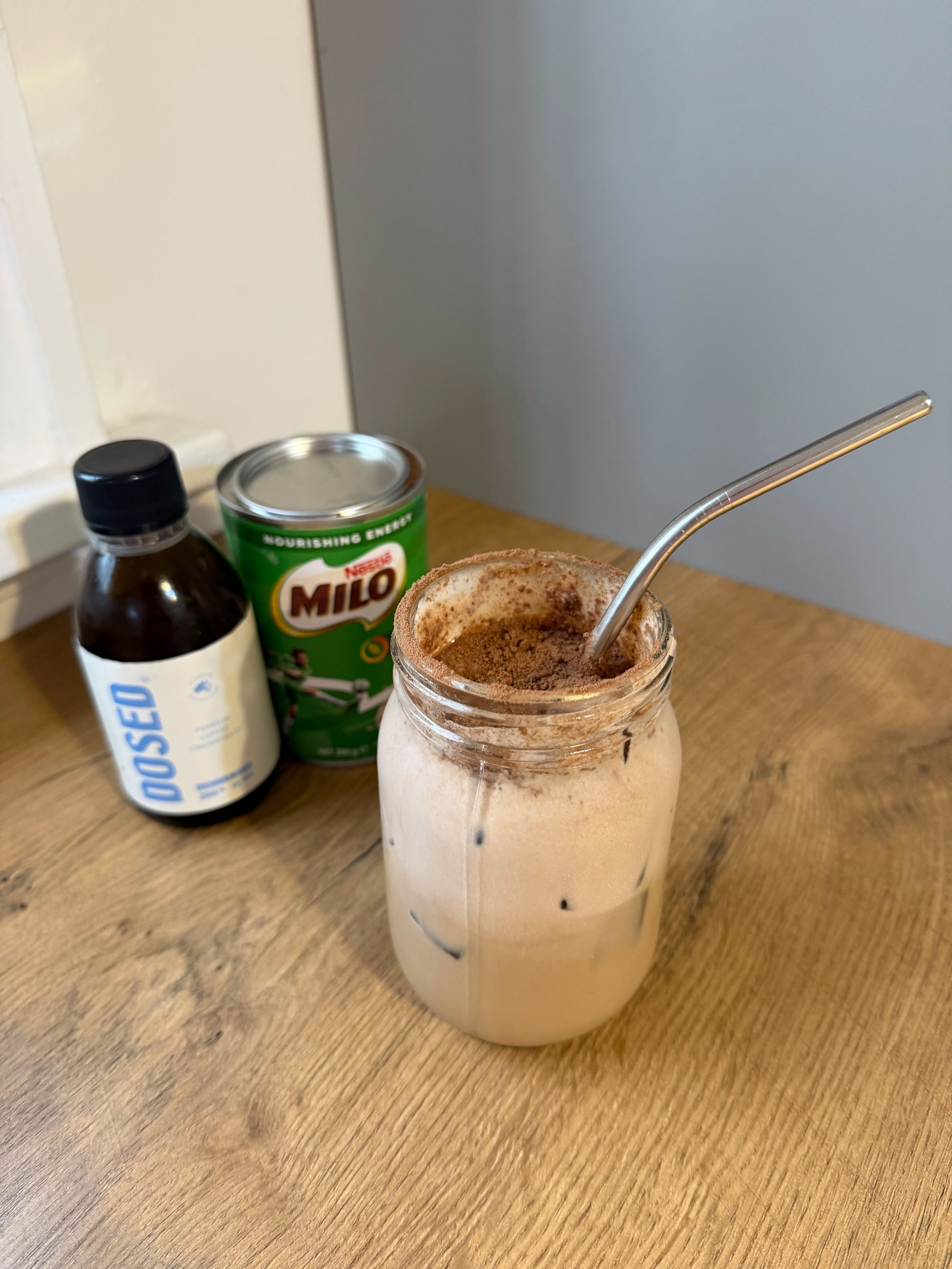 Milo Cold Foam Iced Latte – Dosed