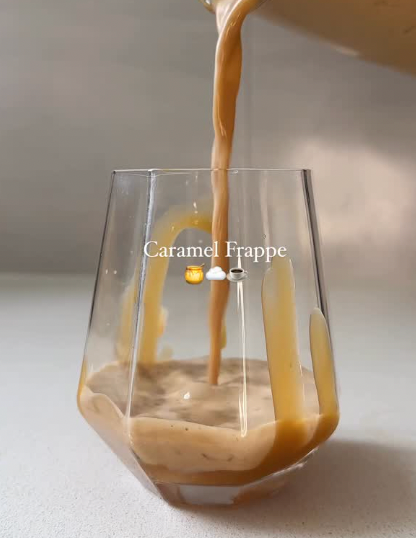 Caramel Frappe Recipe