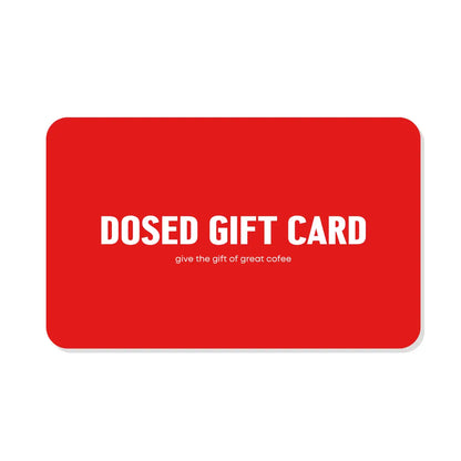 Gift Card Dosed