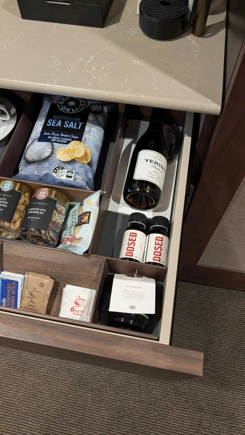 Same bottle, anywhere: hotel room, campervan, office desk.