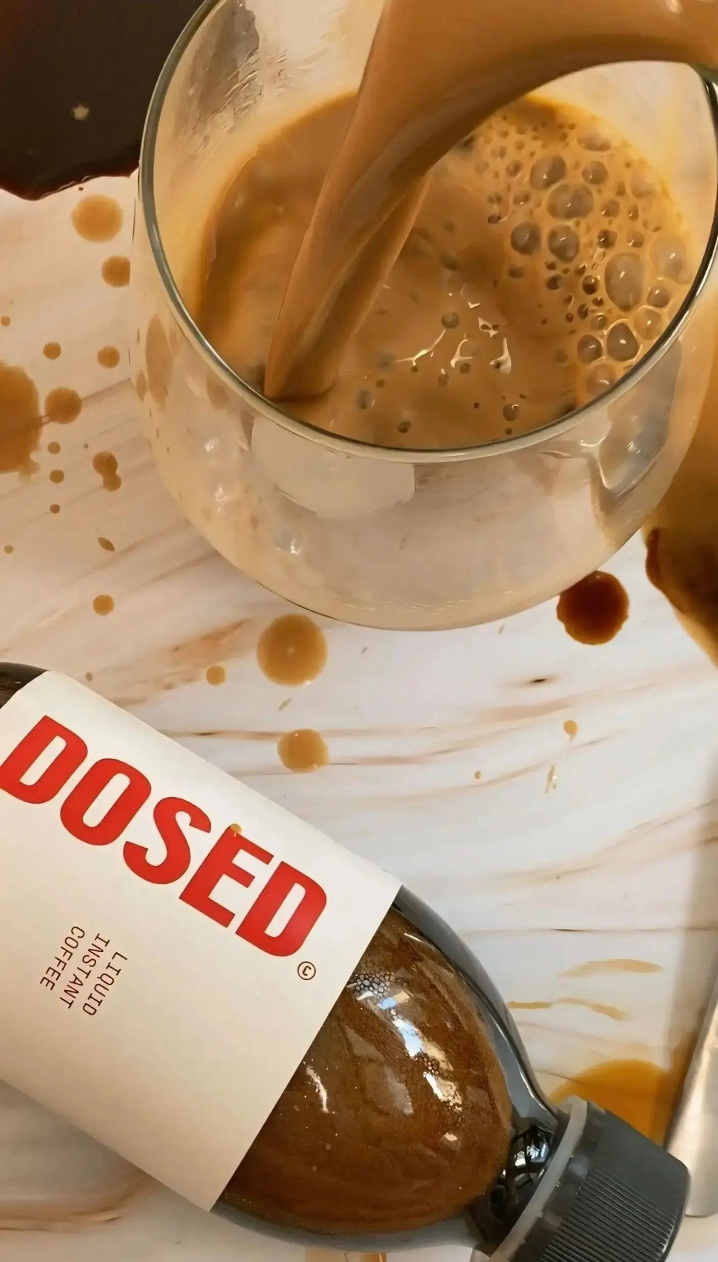 Decaf Coffee Concentrate Dosed